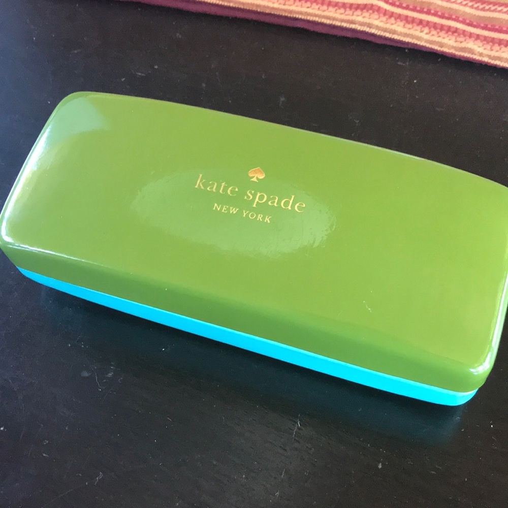 Kate Spade glasses case.